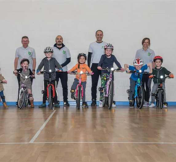 Mini Bikers coaching team