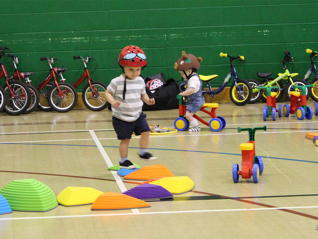 Indoor track session