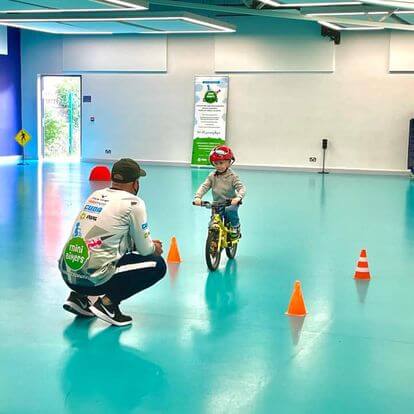 Indoor Balance Bike Training Course